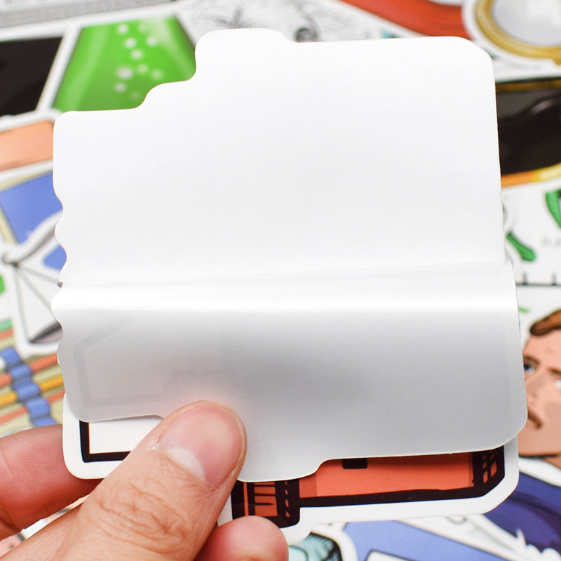 50 hojas de pegatinas de graffiti para educación en ciencias experimentales