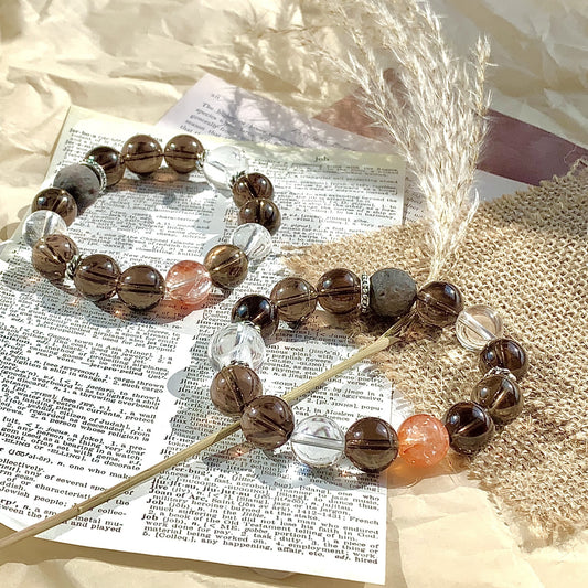 Bracelet en cristal naturel DIY, conception de niche originale