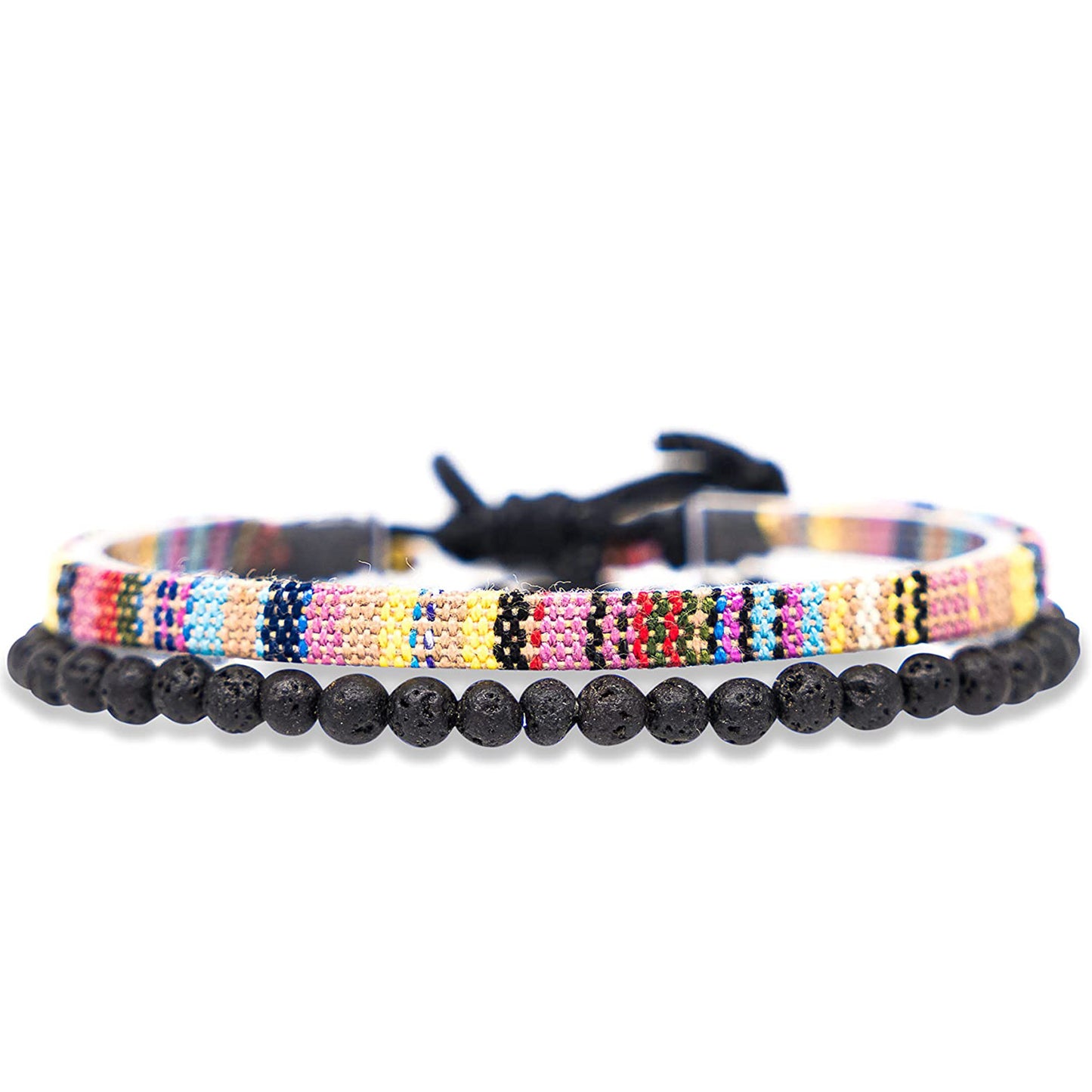 Bohemian Bracelet Suit Cotton And Linen Woven Bracelet