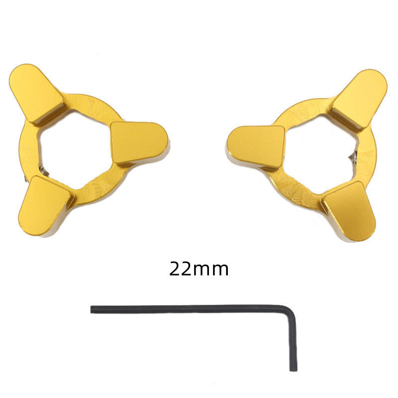 Vis de réglage de l'amortisseur avant de moto