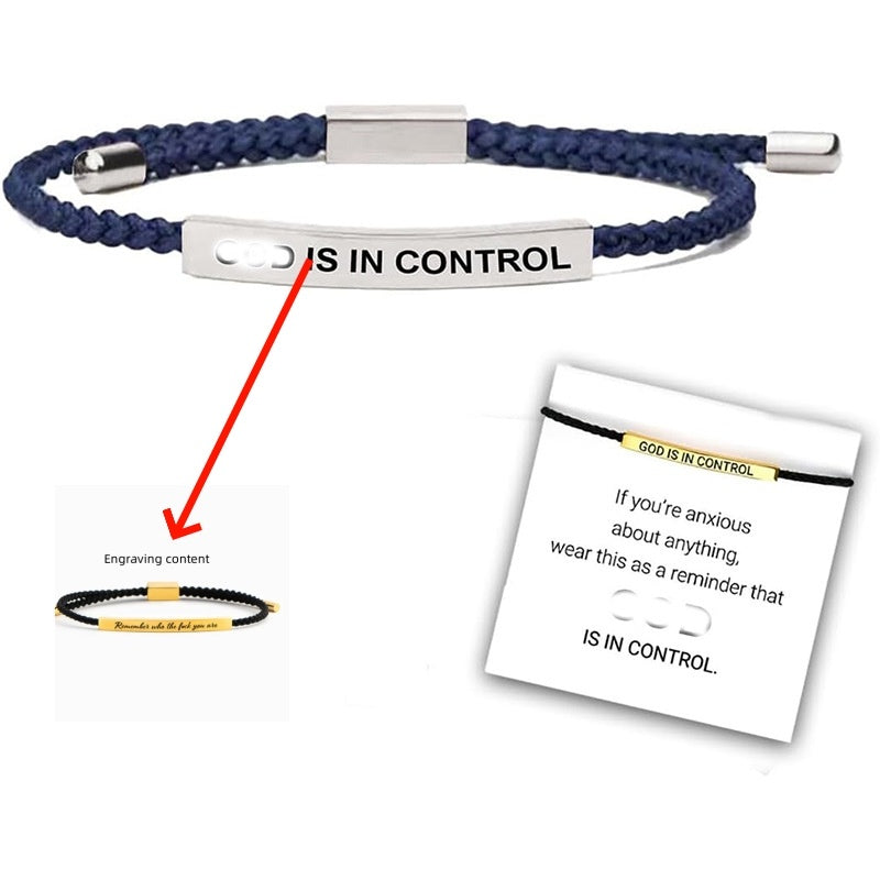 Simple All-match Stainless Steel Woven Bracelet