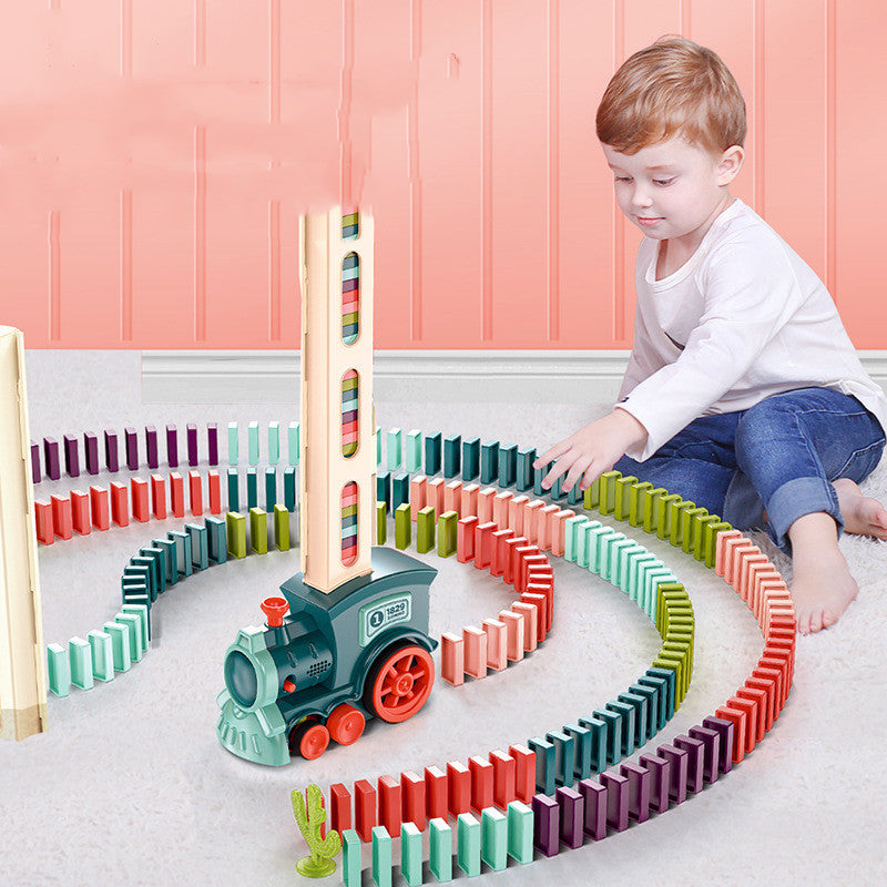 Les dominos sont amusants et automatiquement mis en blocs