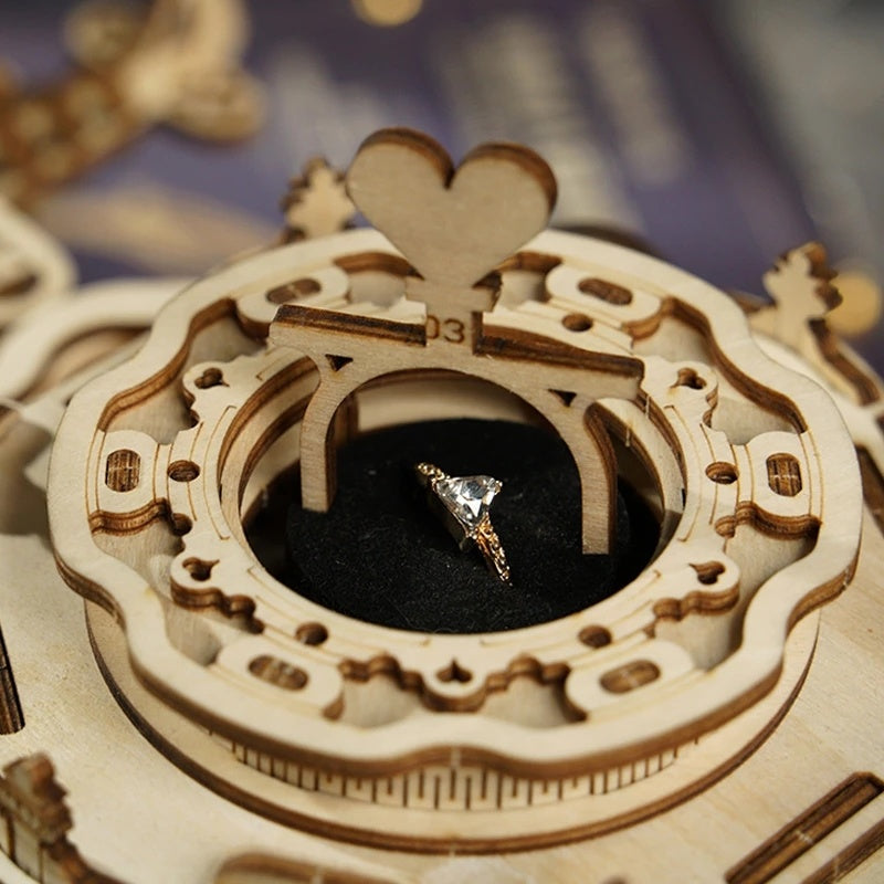 Juego de rompecabezas de madera 3D, modelo de ensamblaje, kit de construcción, juguetes para niños