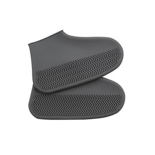 Bottes de pluie en silicone faciles à transporter pour hommes et femmes