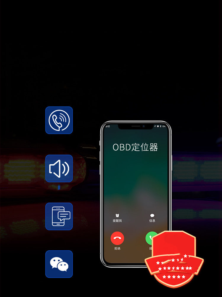Rastreador GPS Localizador de automóviles Seguimiento de vehículos Artefacto Satélite