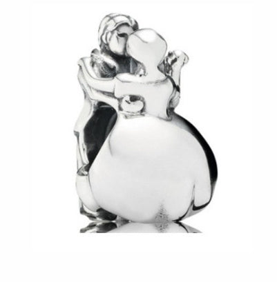 Cooperized Silver Animal Series Penguin Fashion Temperament Bracelet Bracelet String Beads Sub DIY Accessories
