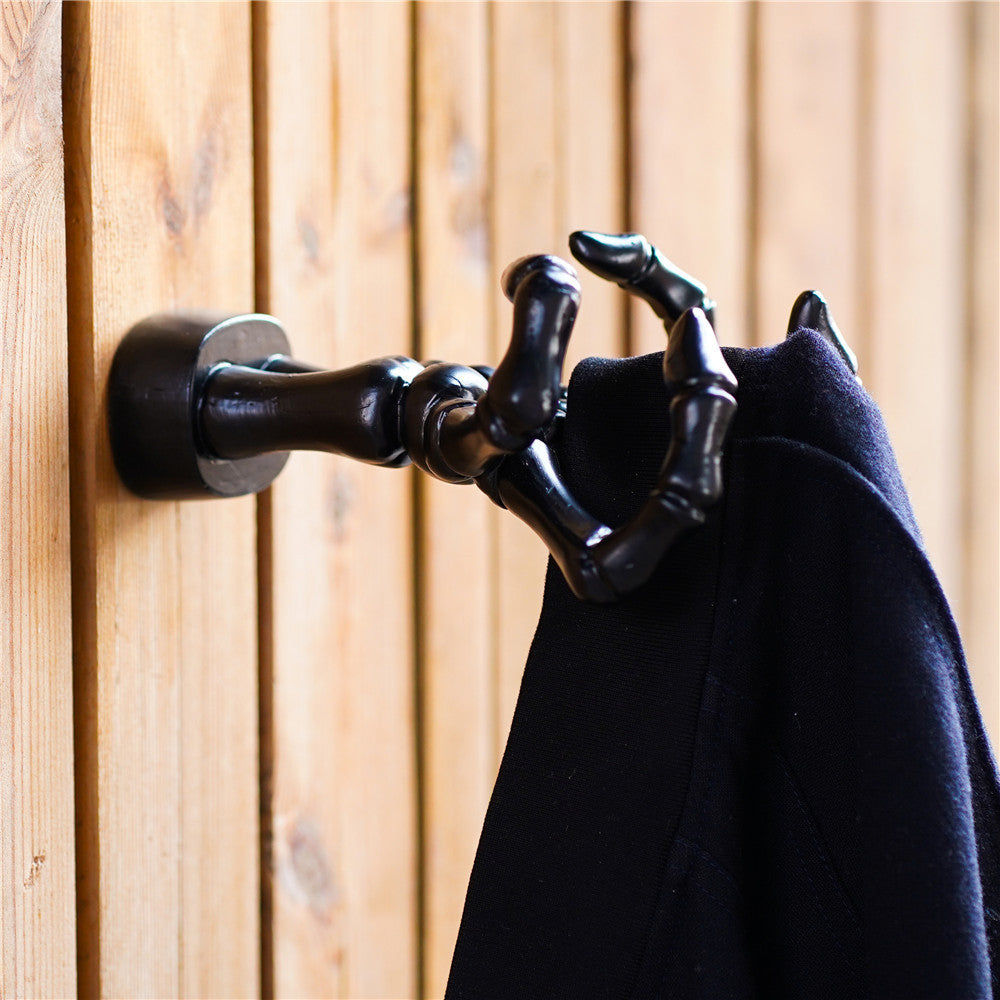 Wall Skeleton Hand Pendant Storage Hook