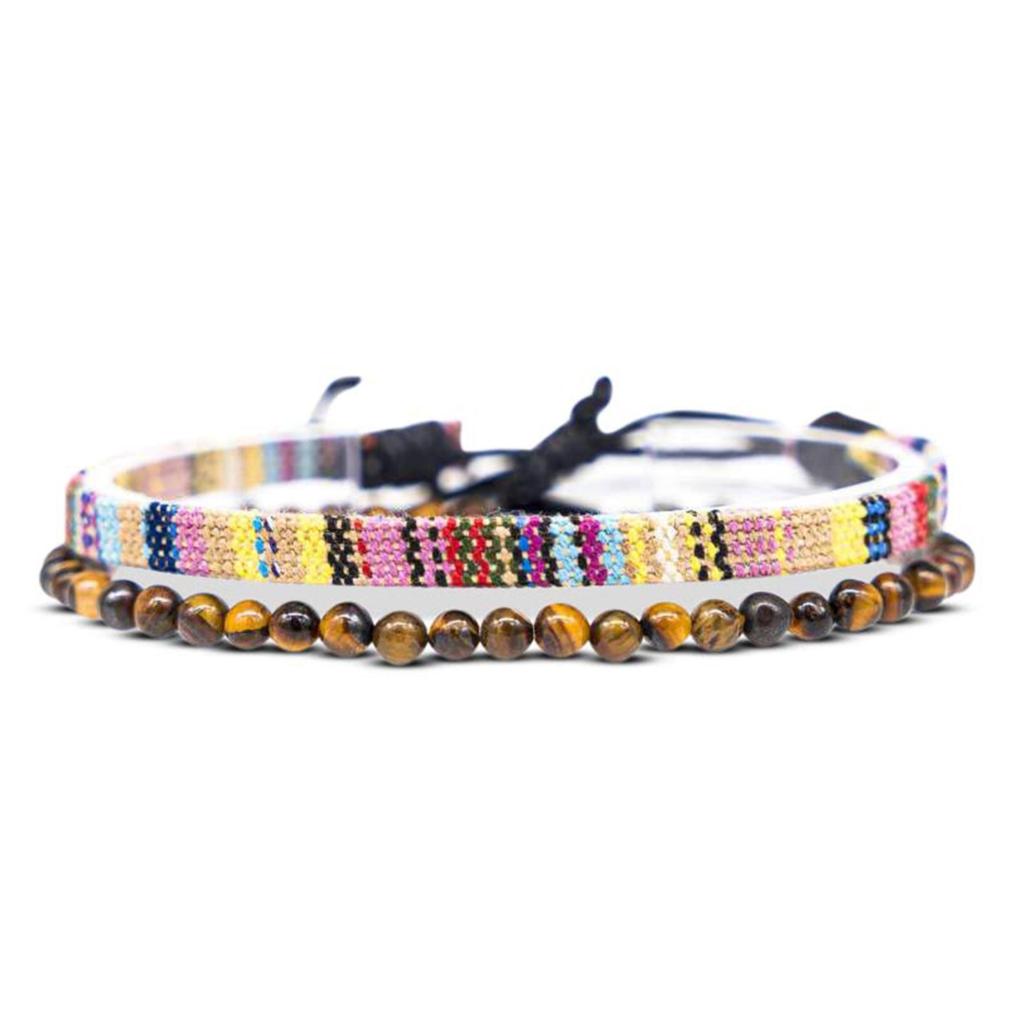 Bohemian Bracelet Suit Cotton And Linen Woven Bracelet