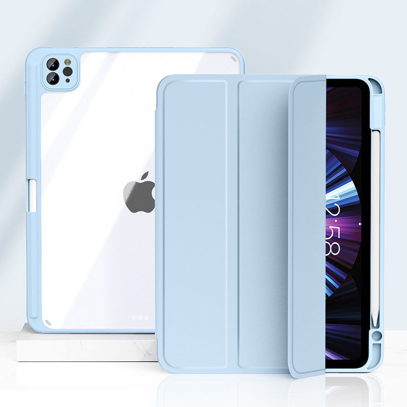 Compatible avec Apple, étui de protection magnétique avec fente pour stylo