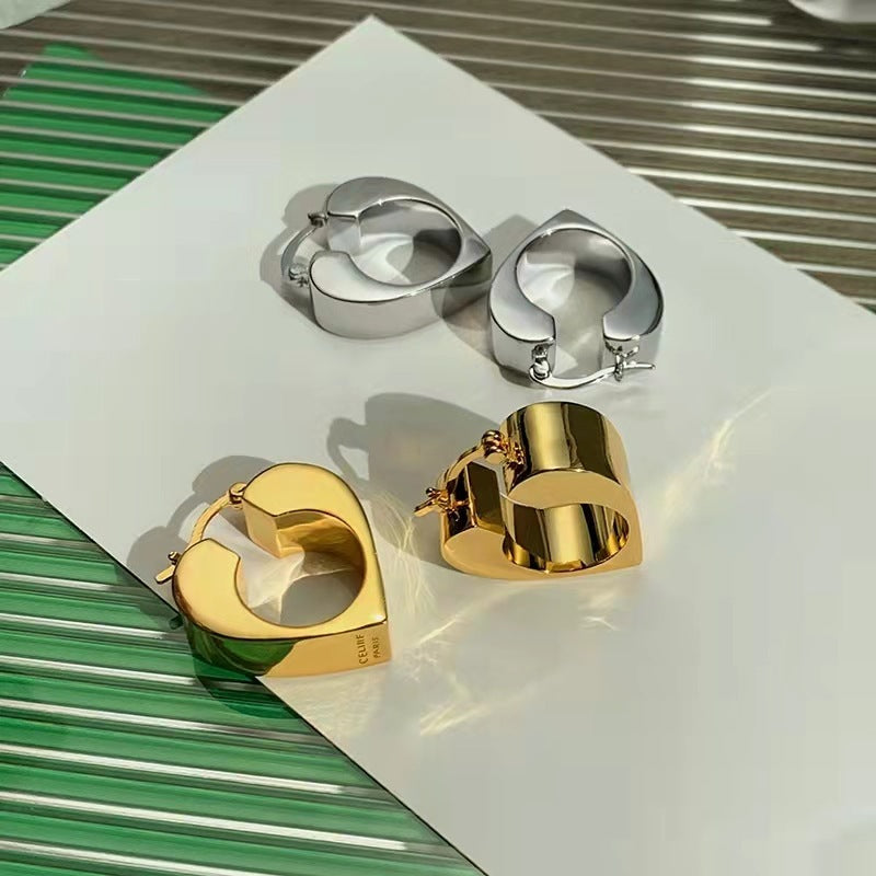 Love Metal Retro Elegant High Quality Earrings