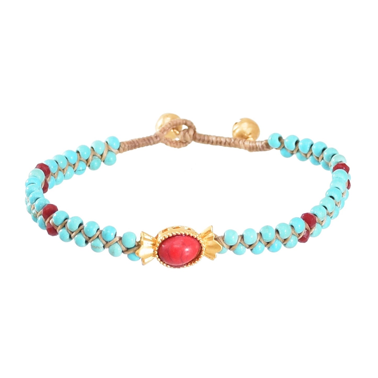 Bohemian Ethnic Style Hand-woven Bell Bracelet