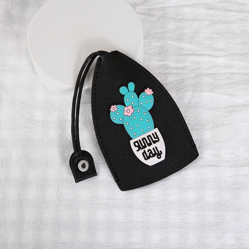 Cartoon Pull-out Key Case Creative PU Leather Car Key Protector Universal