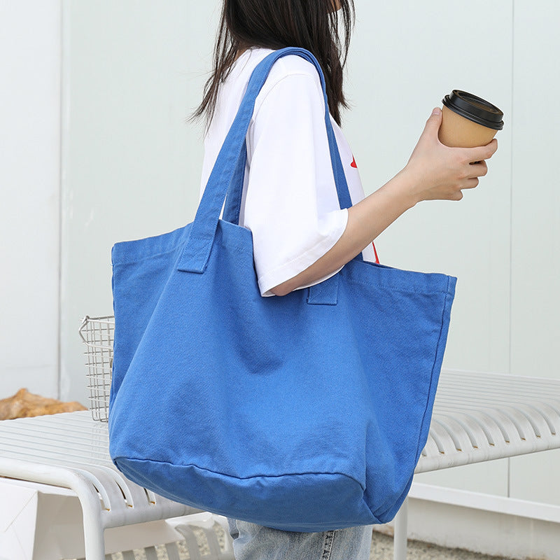 Sac en toile artistique décontracté à bandoulière rétro à la mode