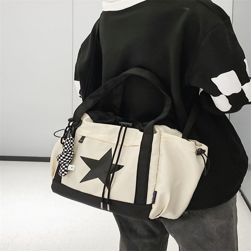 Sac en toile Sac à bandoulière japonais tout assorti