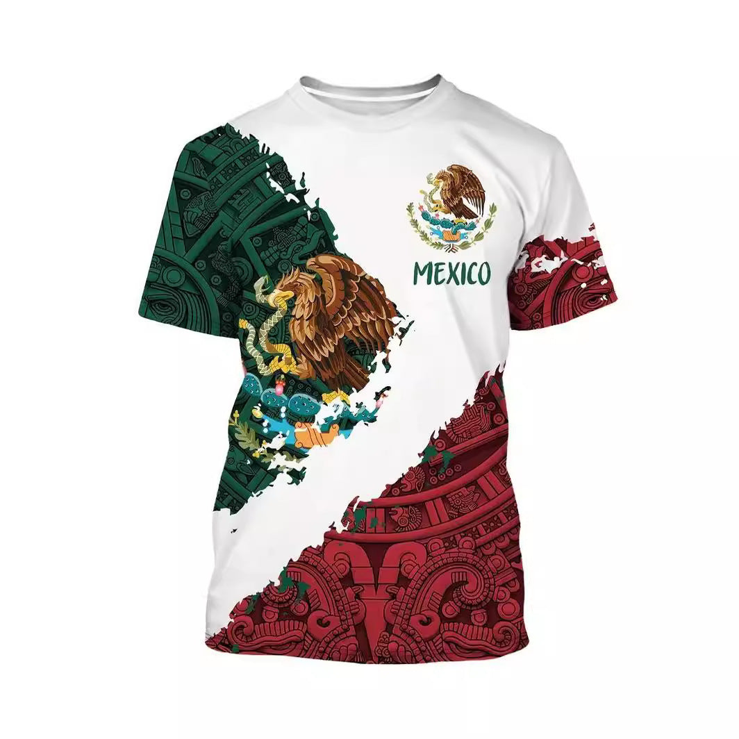 3D Men's Printed Short-sleeved T-shirt