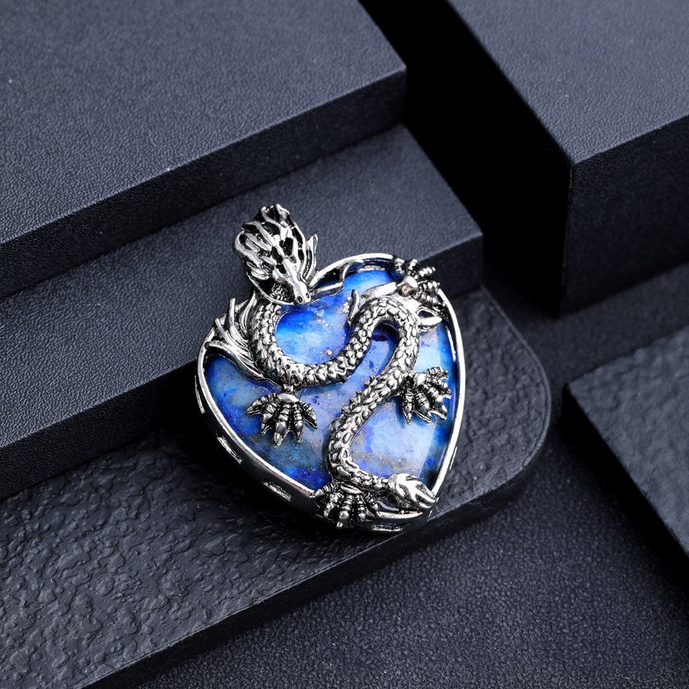 Dragon-shaped Love Pendant Simple Retro Fashion Ornament