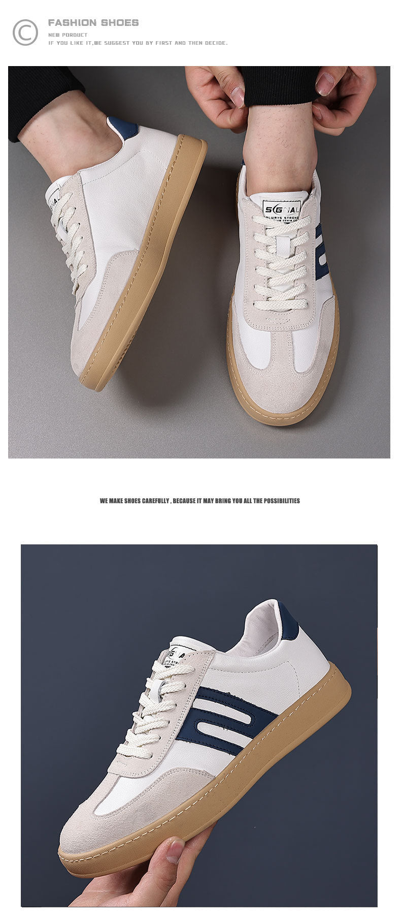 Zapatos casuales transpirables de fondo suave y todo fósforo de moda para hombres