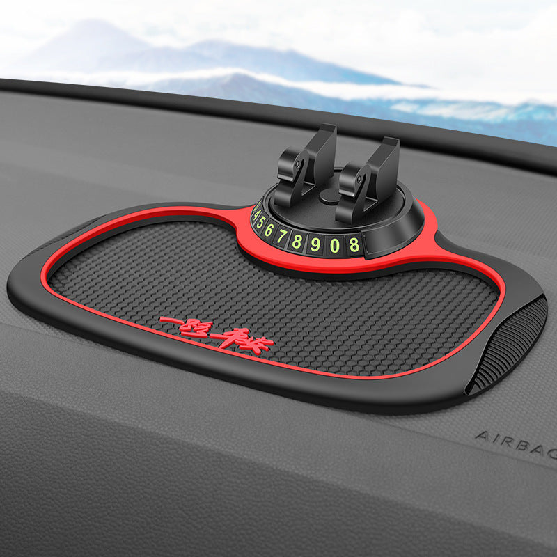 Accessoires de voiture, support de téléphone portable pour tableau de bord, tapis antidérapant