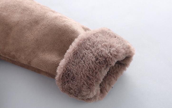 Trench-coat rembourré en daim pour garçons