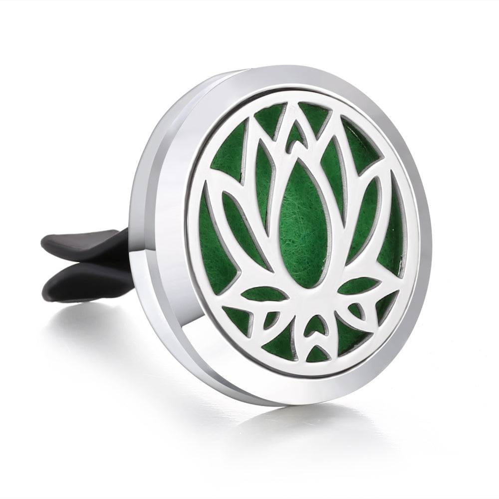 Adornos de accesorios para coche con Clip de Perfume para salida de aire acondicionado de coche