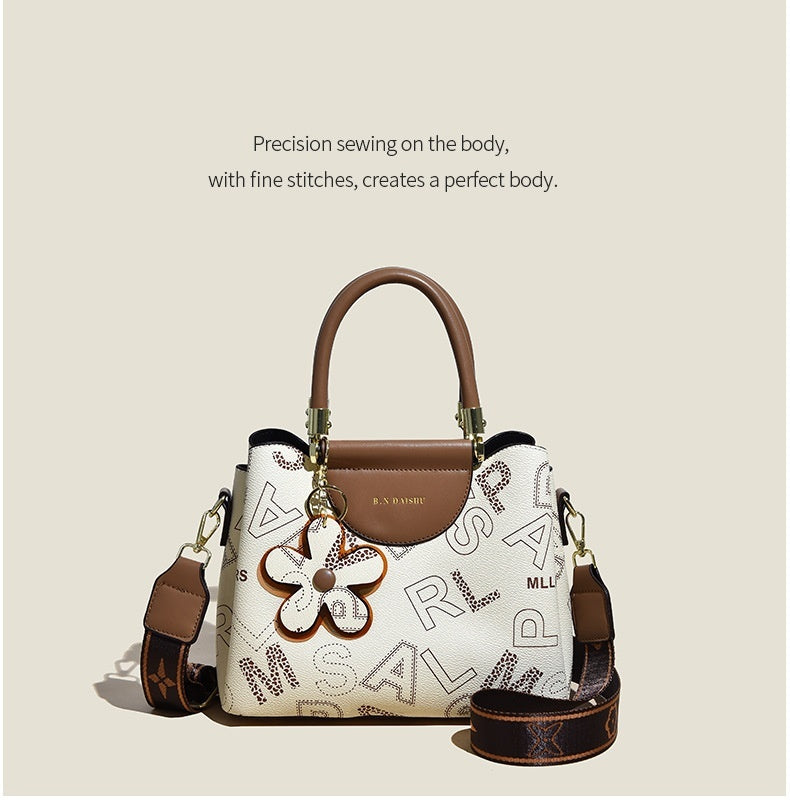 Retro Fashion Large Capacity Crossbody Shoulder Bag