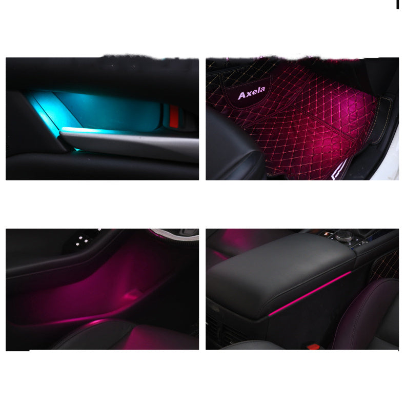 Pour Mazda 64 couleur voiture Design intérieur Modification gaz lumière d'ambiance