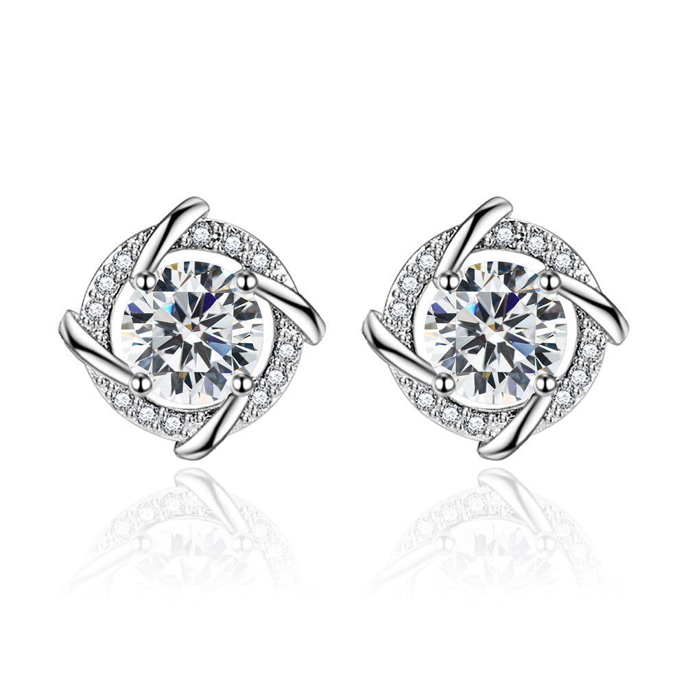 Pendentif collier oreille clou bracelet costume femme diamant moulin à vent