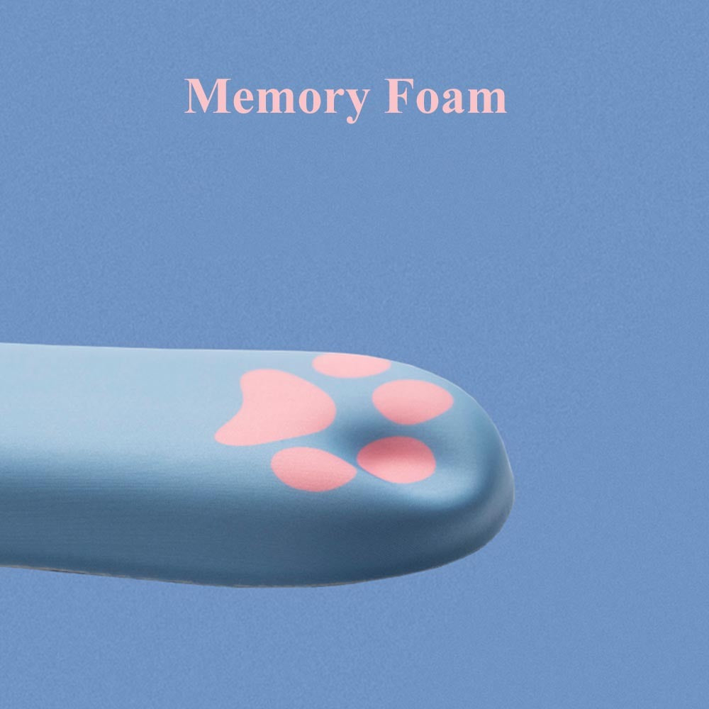 Griffe de chat en mousse à mémoire de forme, clavier, Support de main, bracelet, dessin animé mignon, créatif