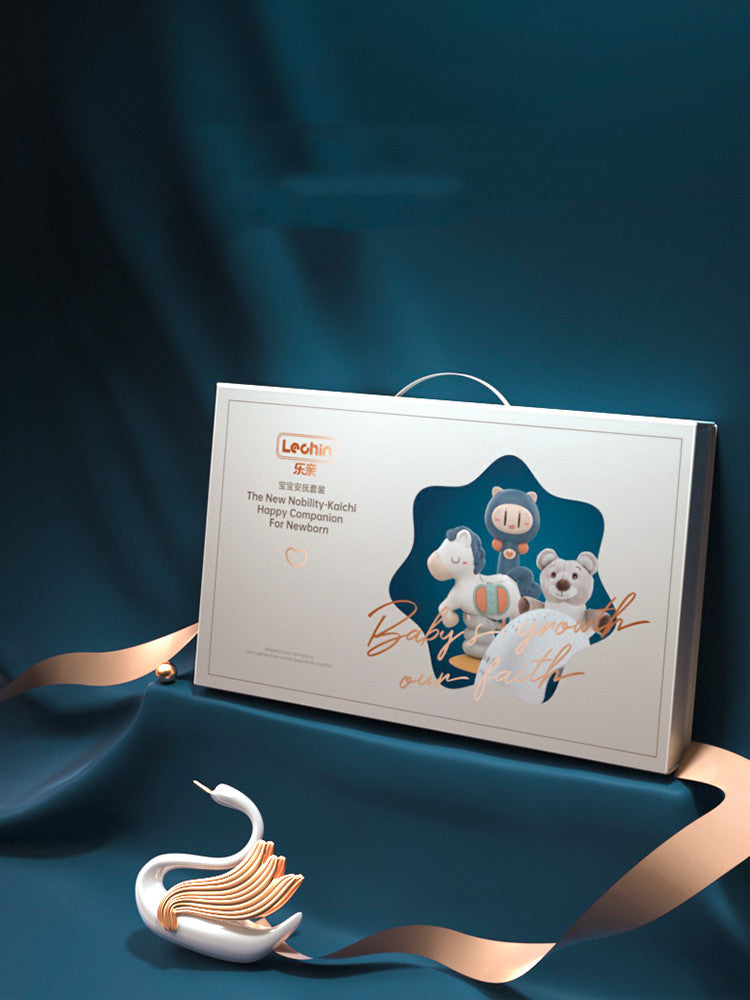 Cadeau de pleine lune pour nouveau-né, jouet de naissance pour bébé, ensemble cadeau pour bébé