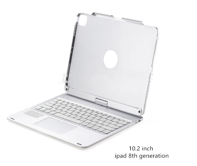 Compatible avec Apple, clavier tactile Bluetooth rotatif avec rétroéclairage