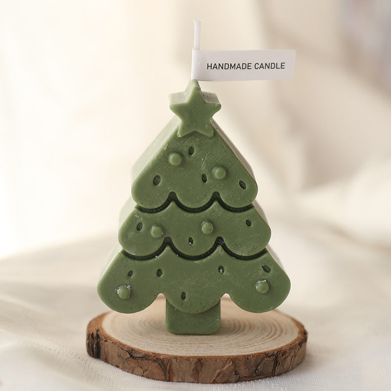 Moules en Silicone pour arbre de noël, pour bricolage, décoration d'ambiance créative, bougies parfumées faites à la main