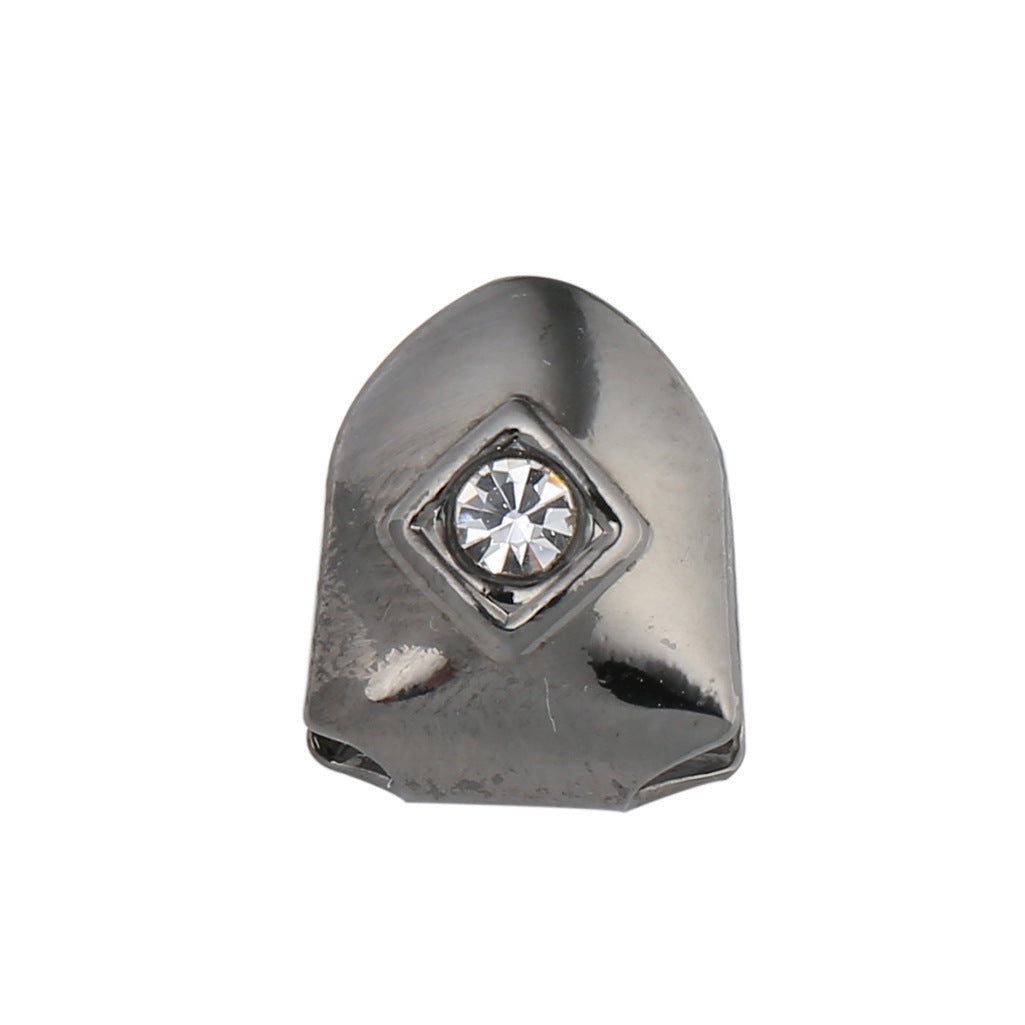 Ensemble de diamants simples Hip Hop, douille de dent en or Cool