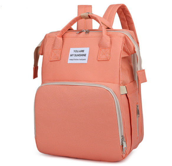 Bolsa de mamá cama de bebé plegable Boomerang bolsa portátil para madre y bebé