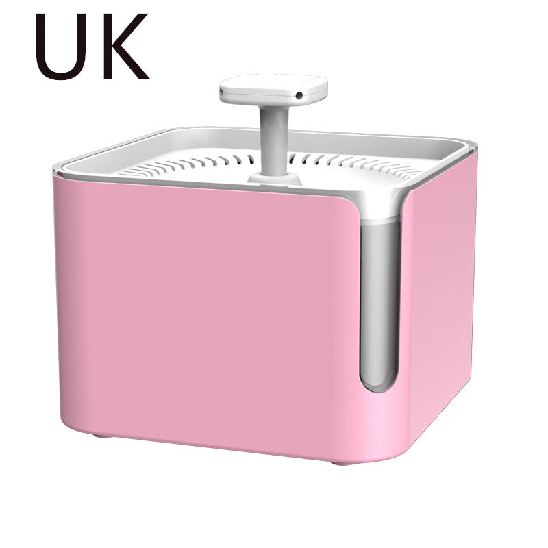 Bebedero automático para perros y gatos, fuente de agua para gatos con filtración circulante de 360 grados, dispensador de agua para estanque, USB, 3L