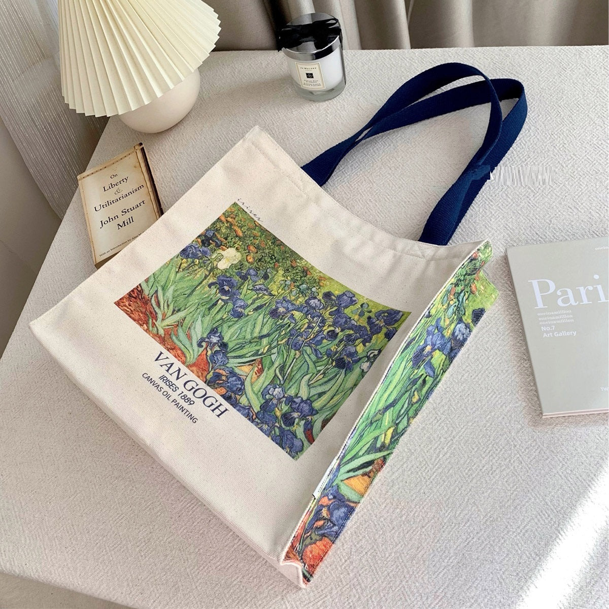 Portable Oil Painting Museum Canvas Bag For Commuting To Work