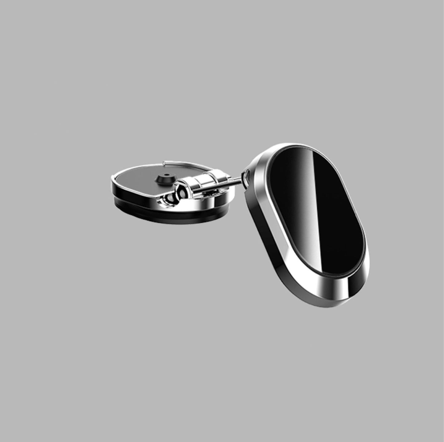Support de téléphone magnétique pliable pour voiture, rotation à 360 °