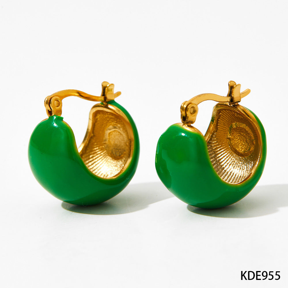 Retro Personalized French Style Design Earrings