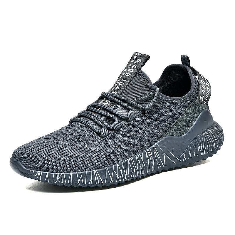 Chaussures de course de sport tissées volantes d'été pour couple