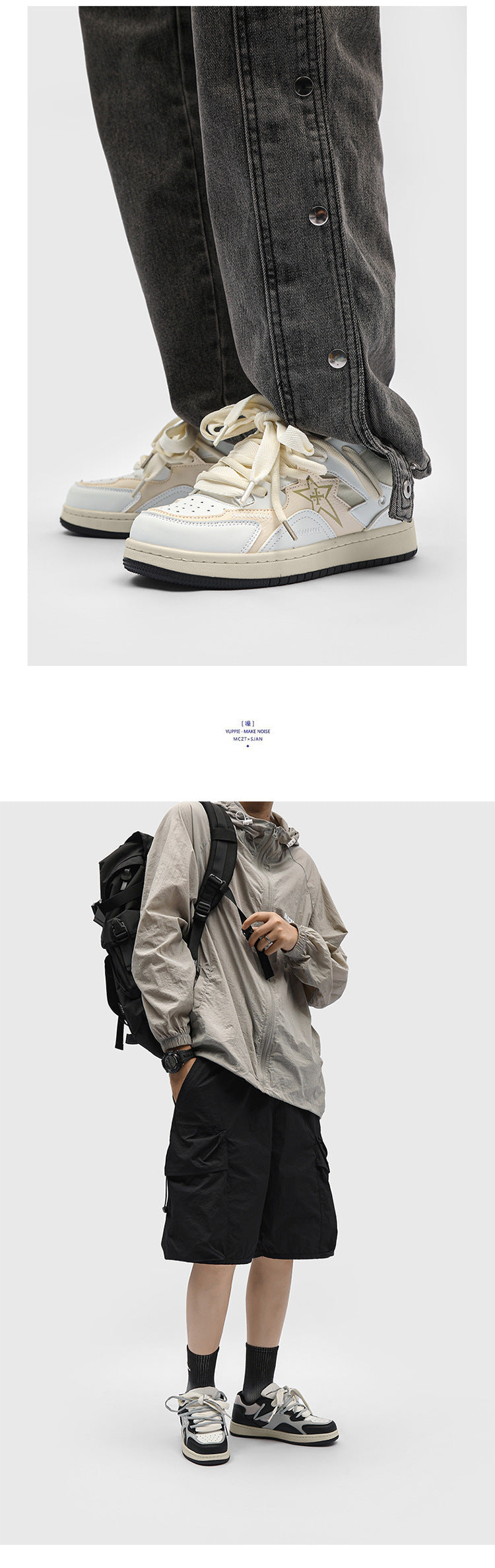 Zapatos de hombre Zapatillas de deporte transpirables Zapatillas bajas de cuerda gruesa para hombres Amantes Zapatos de skate casuales salvajes