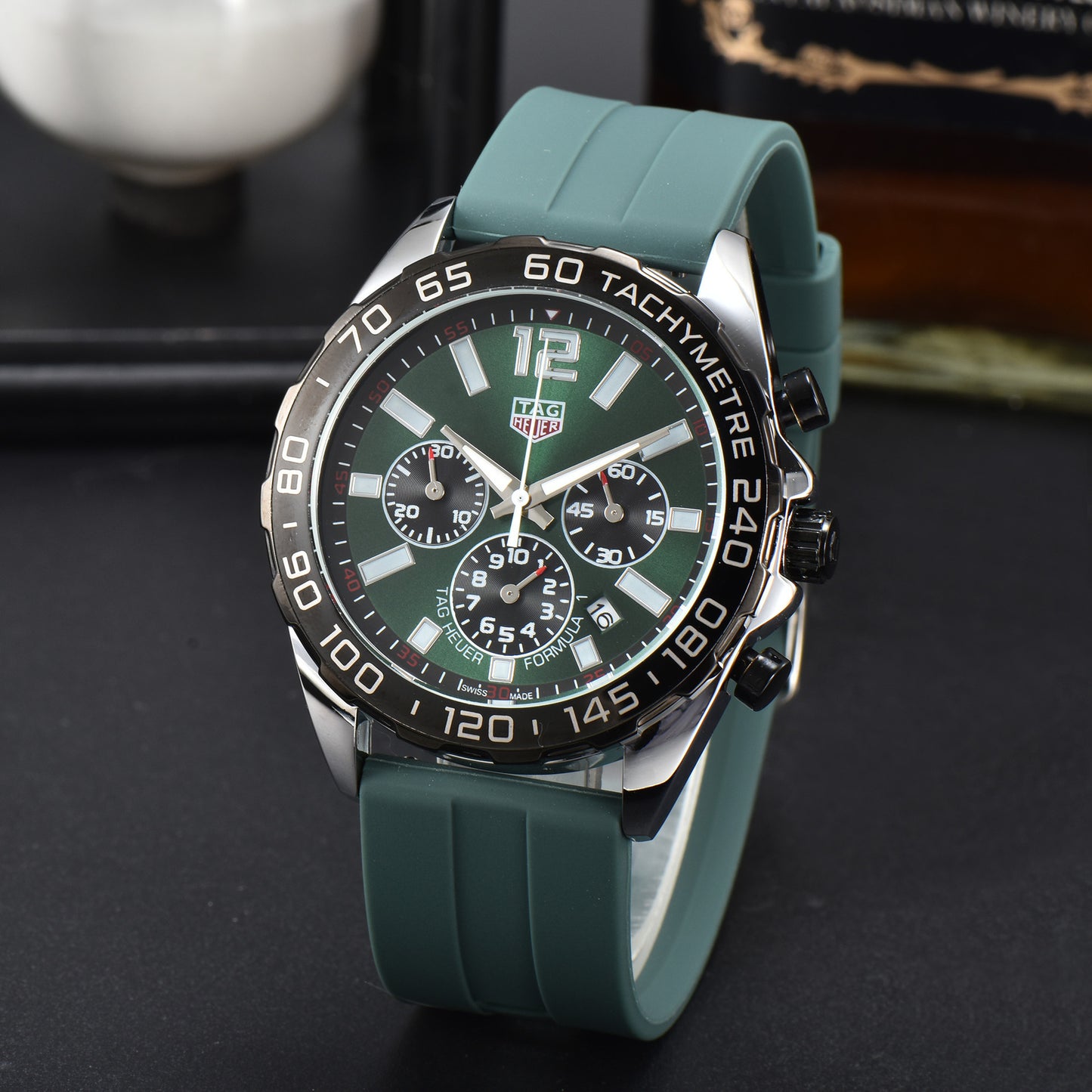 Relojes deportivos impermeables para hombre, reloj de pulsera de silicona
