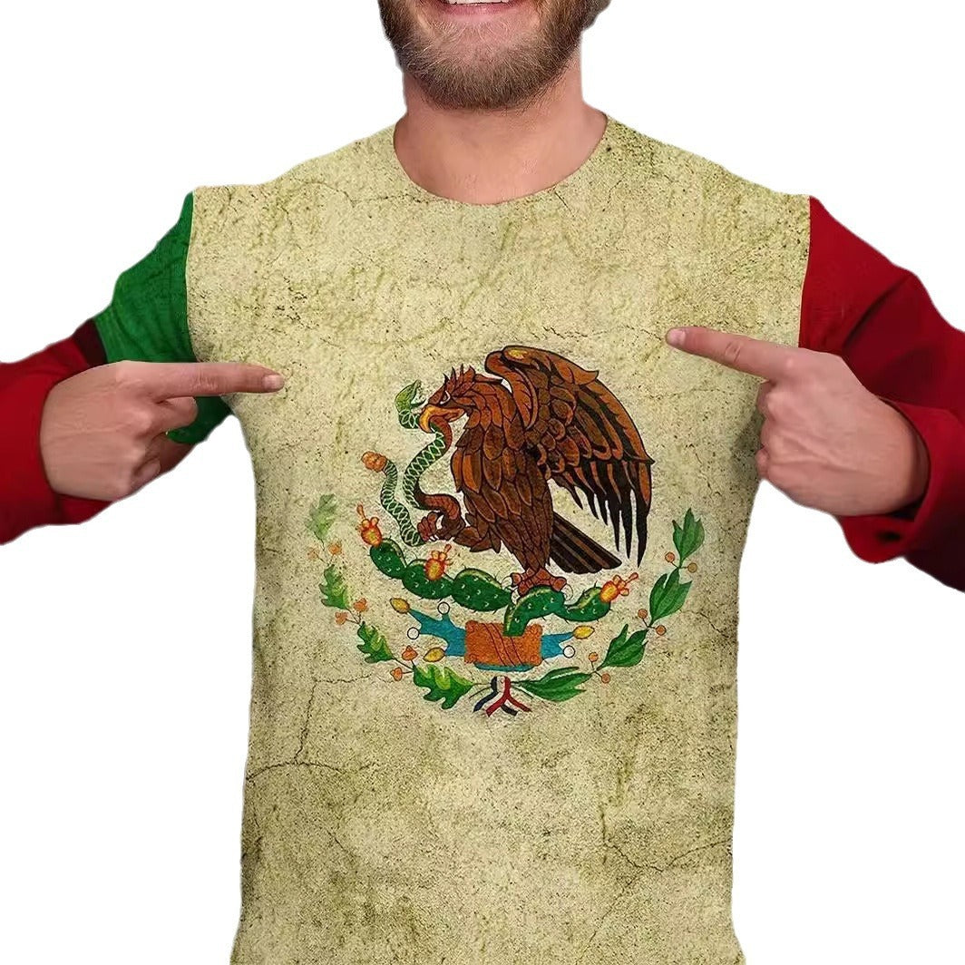 3D Men's Printed Short-sleeved T-shirt