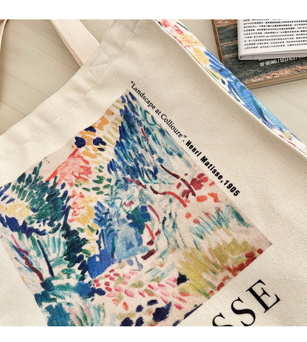 Mattis Oil Painting Canvas Bag Personality