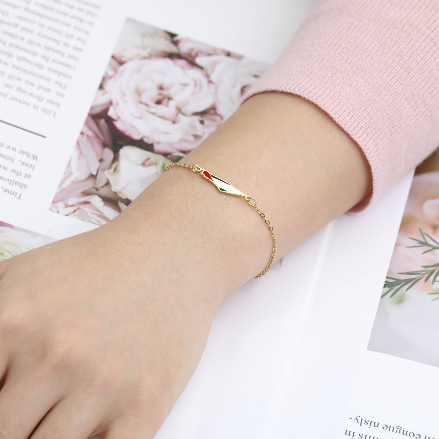 Double Layer Bead Necklace Ladies Bracelet