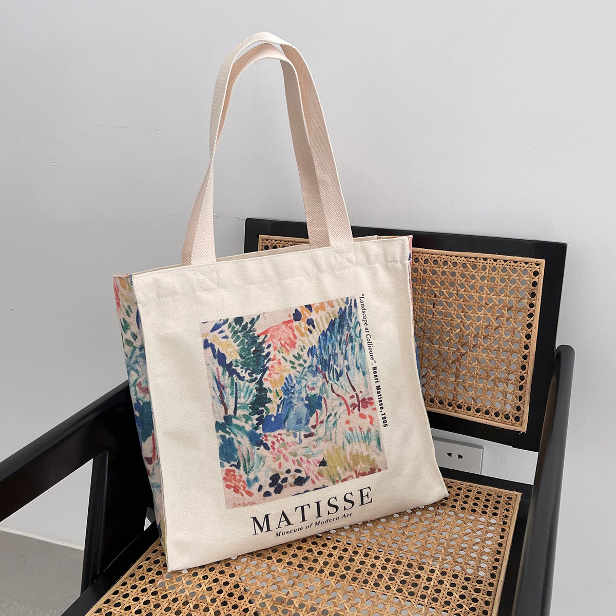 Mattis Oil Painting Canvas Bag Personality