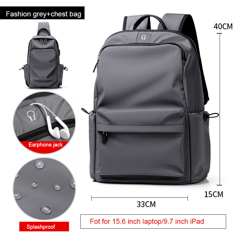 Sac de voyage Simple à la mode, sac d'école d'ordinateur pour étudiant Cool et tendance