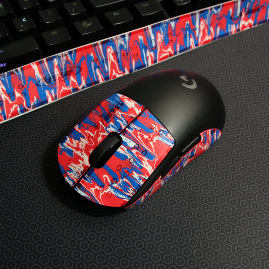Autocollants antidérapants GPX Mouse de deuxième génération.
