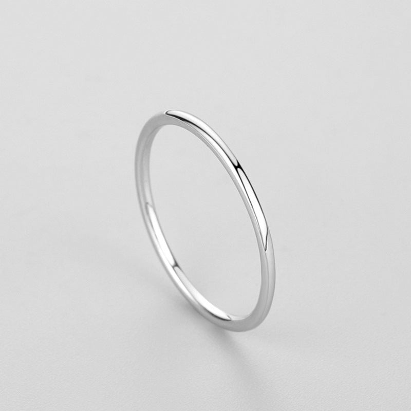 Anillo de pulsera simple personalizado minimalista para mujer