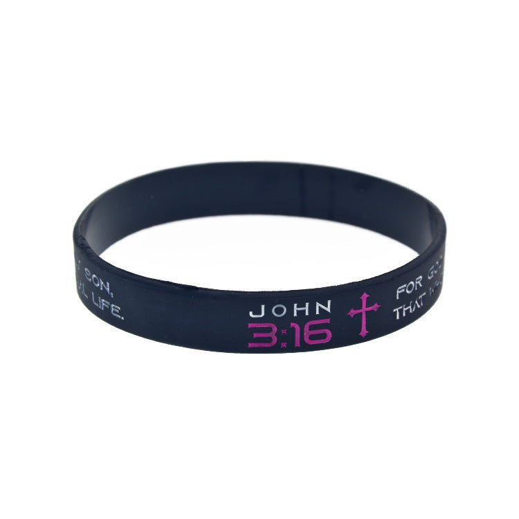 Pulsera de silicona para deportes y ocio para estudiantes