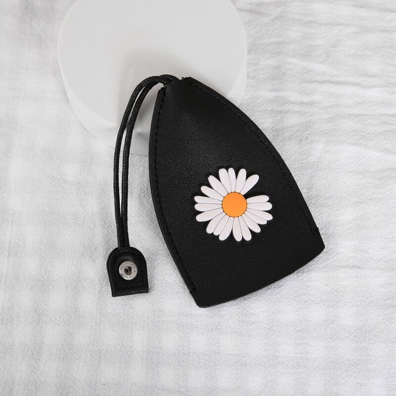 Cartoon Pull-out Key Case Creative PU Leather Car Key Protector Universal