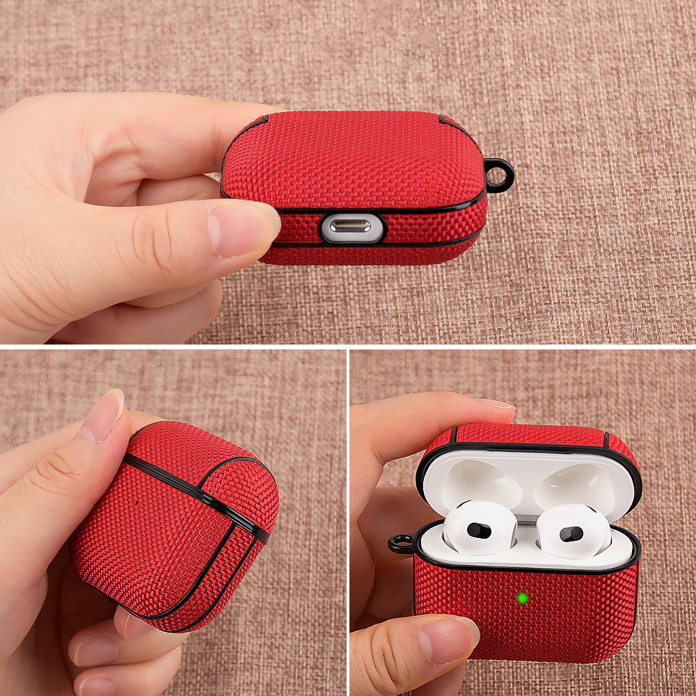 Funda protectora impermeable de nailon para auriculares Bluetooth, resistente a caídas